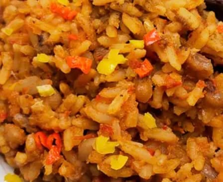 Rice and Beans Jollof from Spicy Grill And Shawarma