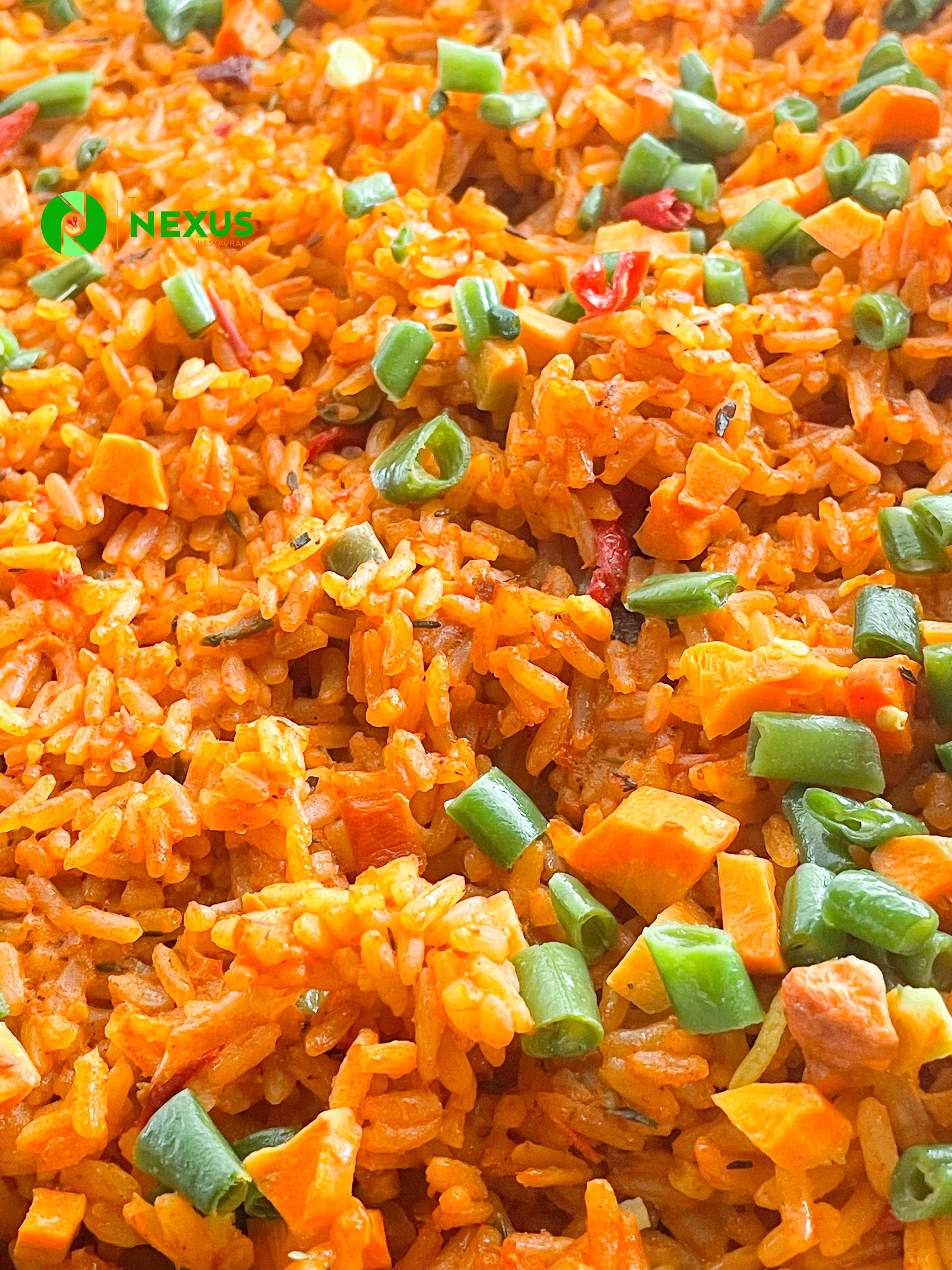 Jollof Rice from Disney Chicken Plaza