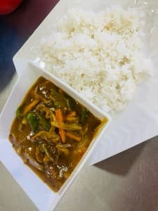 Shredded Beef and Rice