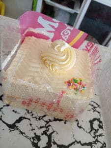 Banana Sliced Cake